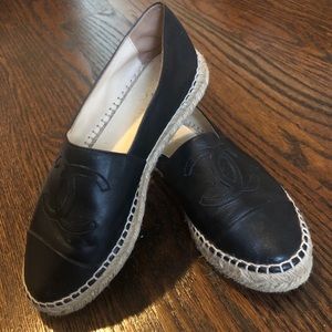 Chanel Espadrilles lambskin 36